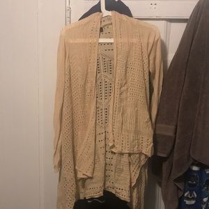 Long cardigan size small
